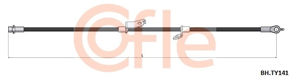 Brake Hose (92.BH.TY141)