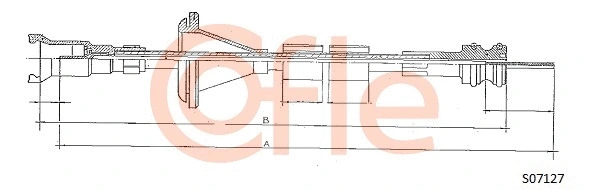 Speedometer Cable (S07127)