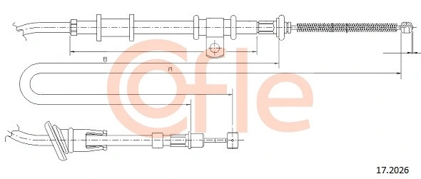 Cable Pull, parking brake (17.2026)
