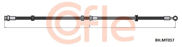 Brake Hose (92.BH.MT017)