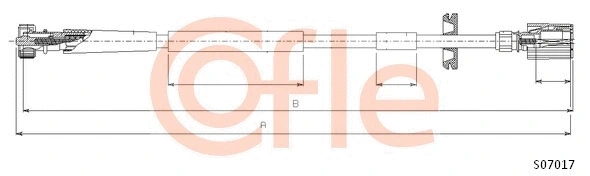 Speedometer Cable (S07017)