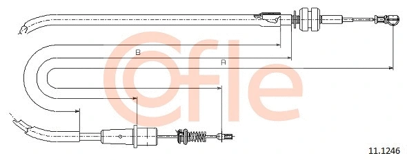 Accelerator Cable (11.1246)