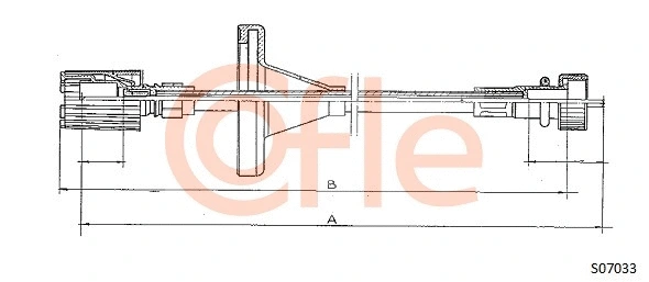 Speedometer Cable (S07033)