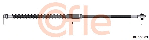 Brake Hose (92.BH.VK003)
