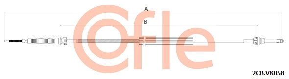 Cable Pull, manual transmission (92.2CB.VK058)
