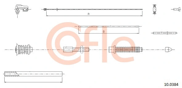 Accelerator Cable (10.0384)