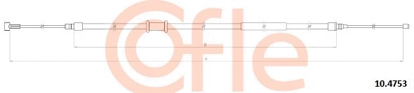 Cable Pull, parking brake (92.10.4753)