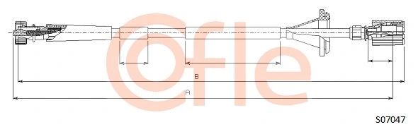 Speedometer Cable (S07047)