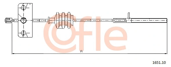 Cable Pull, parking brake (1651.10)