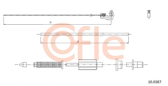 Accelerator Cable (10.0387)