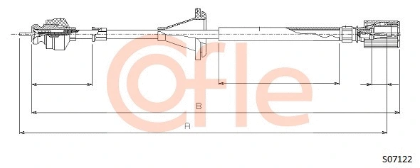 Speedometer Cable (S07122)