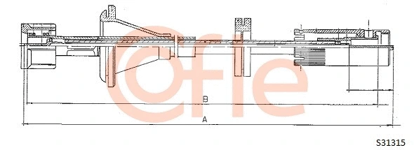 Speedometer Cable (S31315)