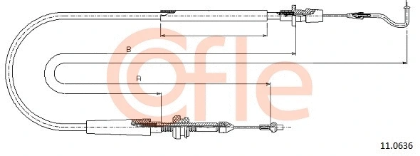 Accelerator Cable (11.0636)