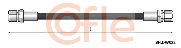 Brake Hose (92.BH.DW022)