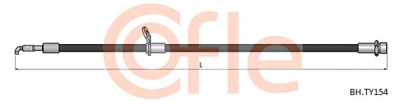 Brake Hose (92.BH.TY154)