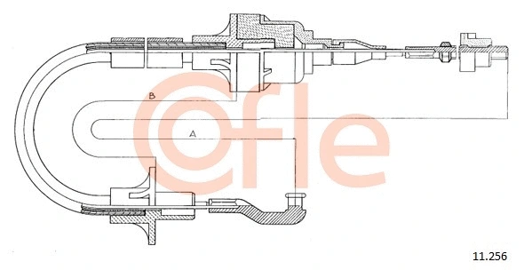 Cable Pull, clutch control (11.256)