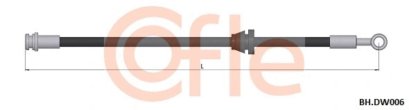 Brake Hose (92.BH.DW006)