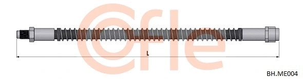 Brake Hose (92.BH.ME004)