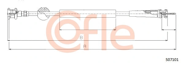 Speedometer Cable (S07101)