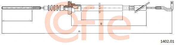 Cable Pull, clutch control (1402.01)