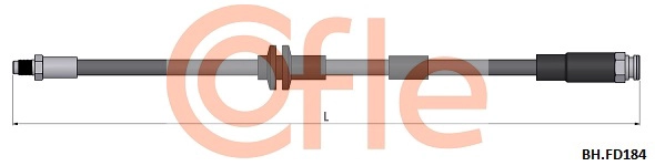 Brake Hose (92.BH.FD184)