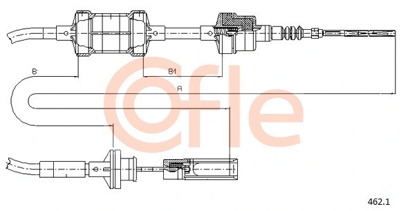 Cable Pull, clutch control (462.1)