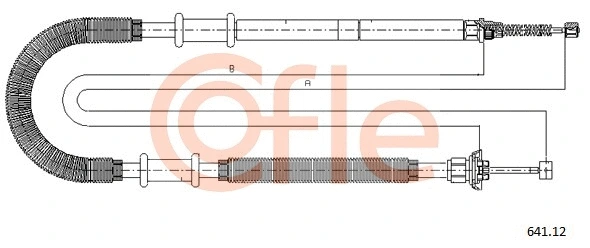 Cable Pull, parking brake (641.12)