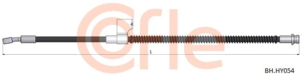 Brake Hose (92.BH.HY054)