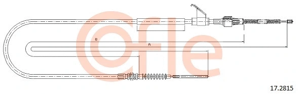 Cable Pull, parking brake (17.2815)