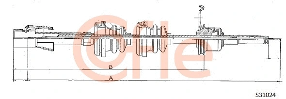 Speedometer Cable (S31024)