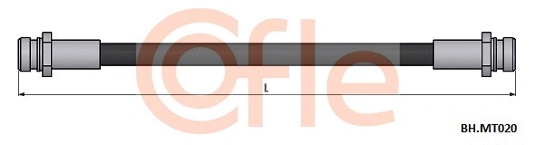 Brake Hose (92.BH.MT020)