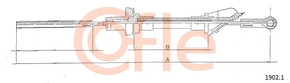 Cable Pull, clutch control (1902.1)