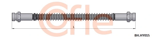 Brake Hose (92.BH.HY015)