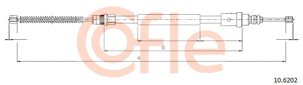 Cable Pull, parking brake (92.10.6202)