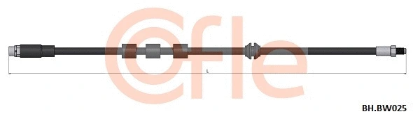 Brake Hose (92.BH.BW025)