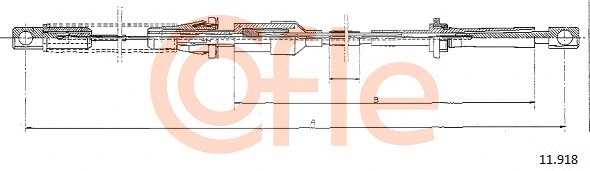 Accelerator Cable (11.918)
