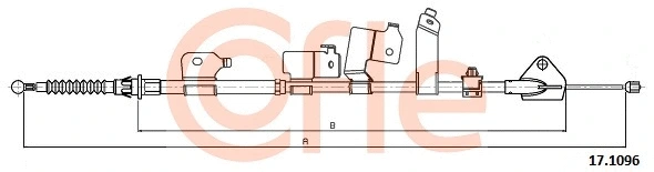 Cable Pull, parking brake (92.17.1096)