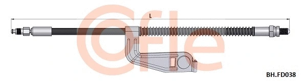 Brake Hose (92.BH.FD038)