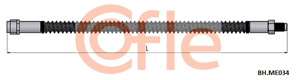 Brake Hose (92.BH.ME034)