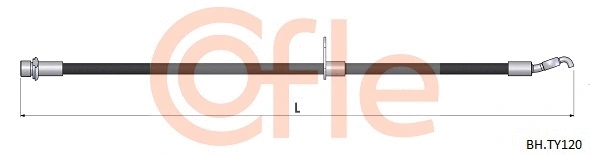 Brake Hose (92.BH.TY120)