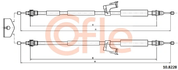 Cable Pull, parking brake (10.8228)