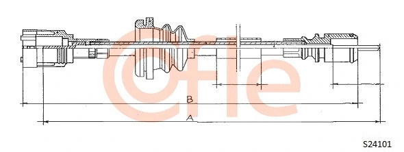 Speedometer Cable (S24101)