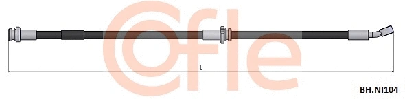 Brake Hose (92.BH.NI104)