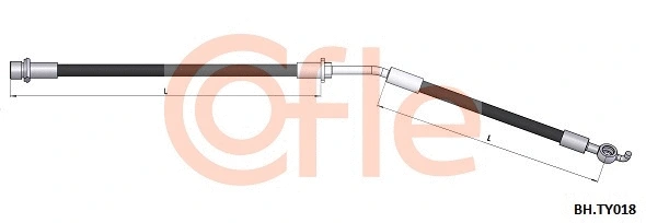 Brake Hose (92.BH.TY018)
