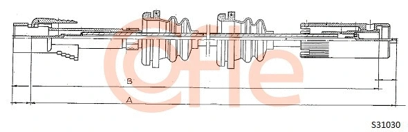 Speedometer Cable (92.S31030)