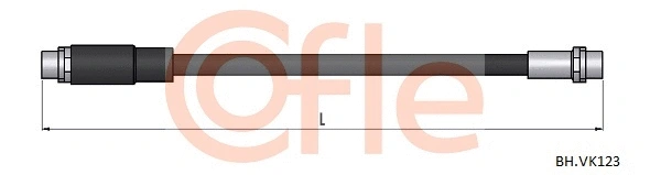 Brake Hose (92.BH.VK123)