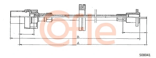 Speedometer Cable (S08041)
