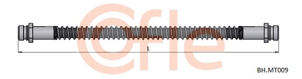 Brake Hose (92.BH.MT009)