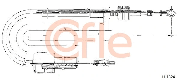 Accelerator Cable (11.1324)