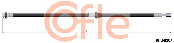 Brake Hose (92.BH.NI107)
